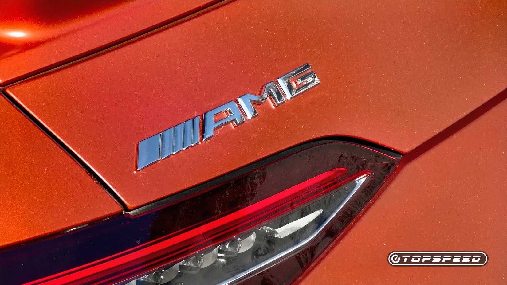 2026 Mercedes-AMG GT63 S E Performance Exterior Rear AMG Badge