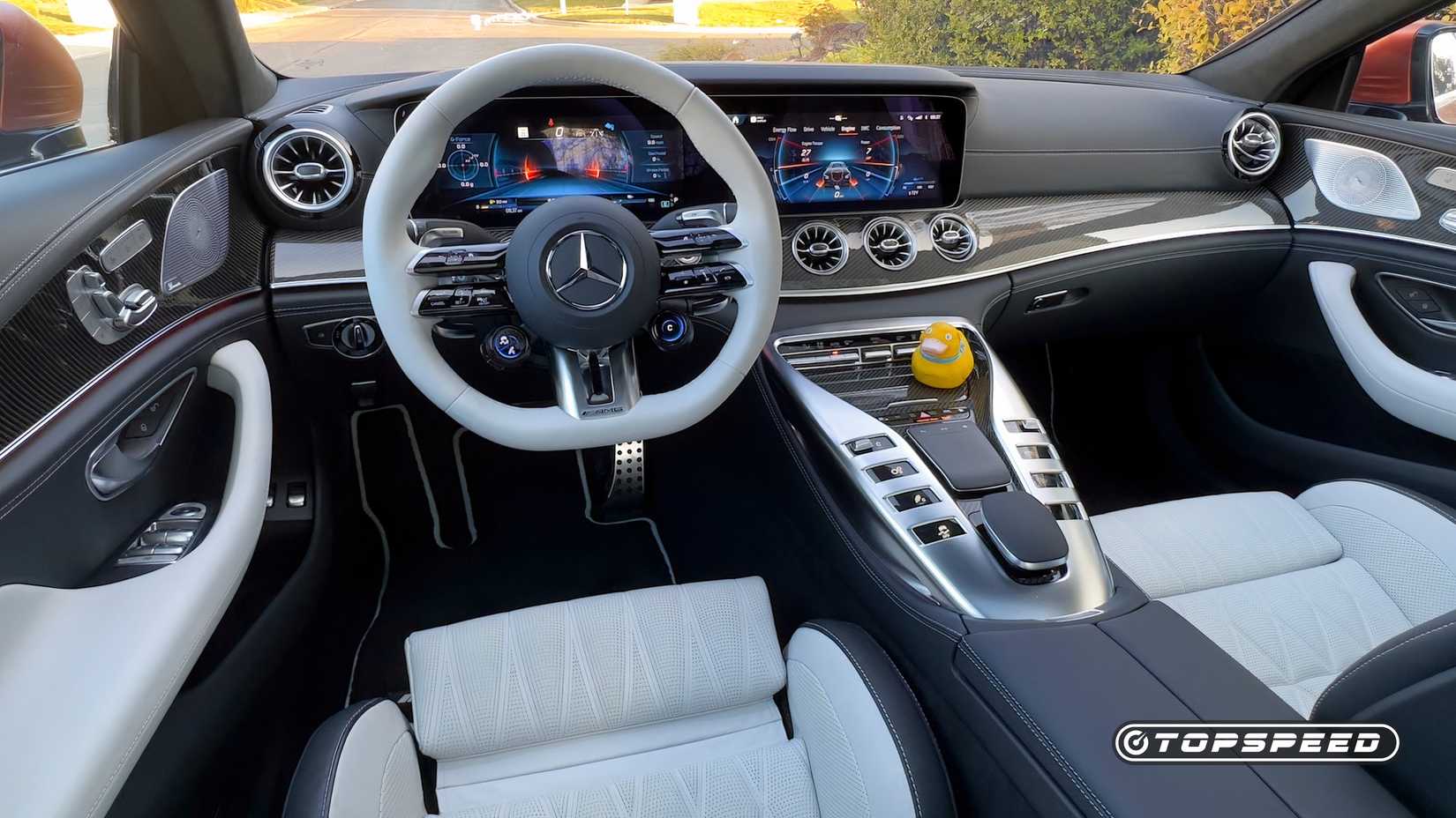 2026 Mercedes-AMG GT63 S E Performance Interior cockpit driver view