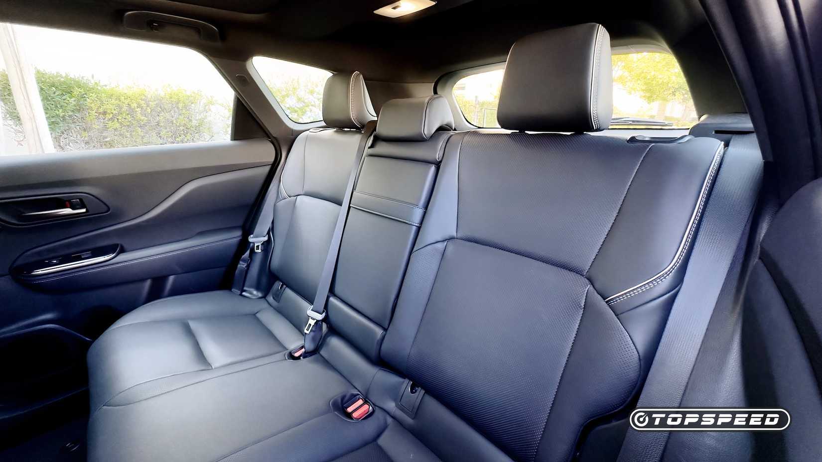 2026 Toyota Crown Signia Limited Interior Rear Seats