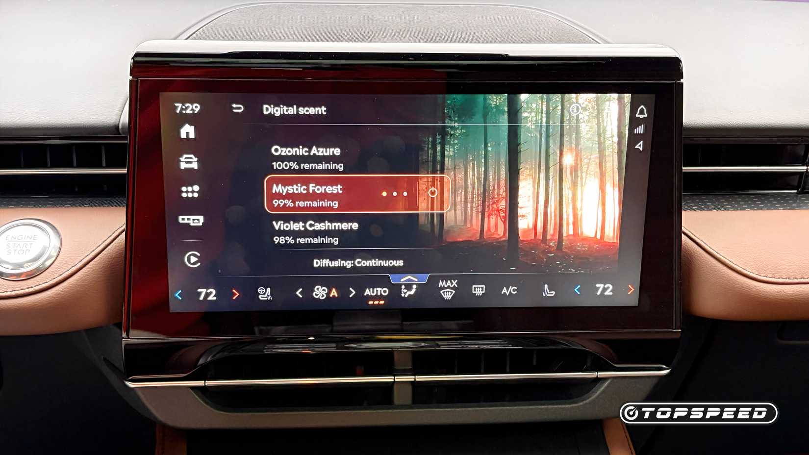 2026 Lincoln Nautilus Hybrid interior  fragrance choices