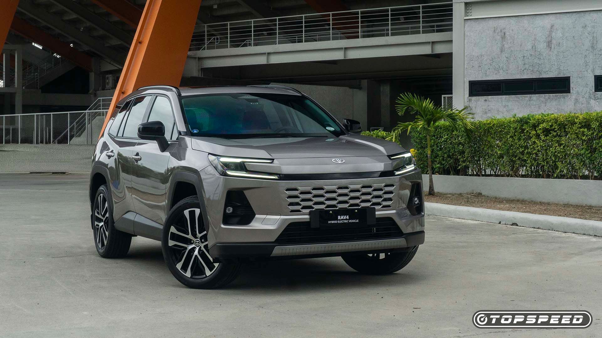 Front 3/4 view of a 2026 Toyota RAV4 Limited