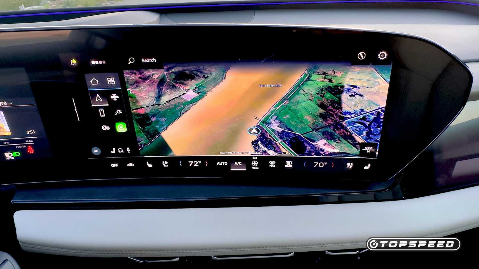 Audi Q6 e-tron quattro tech display