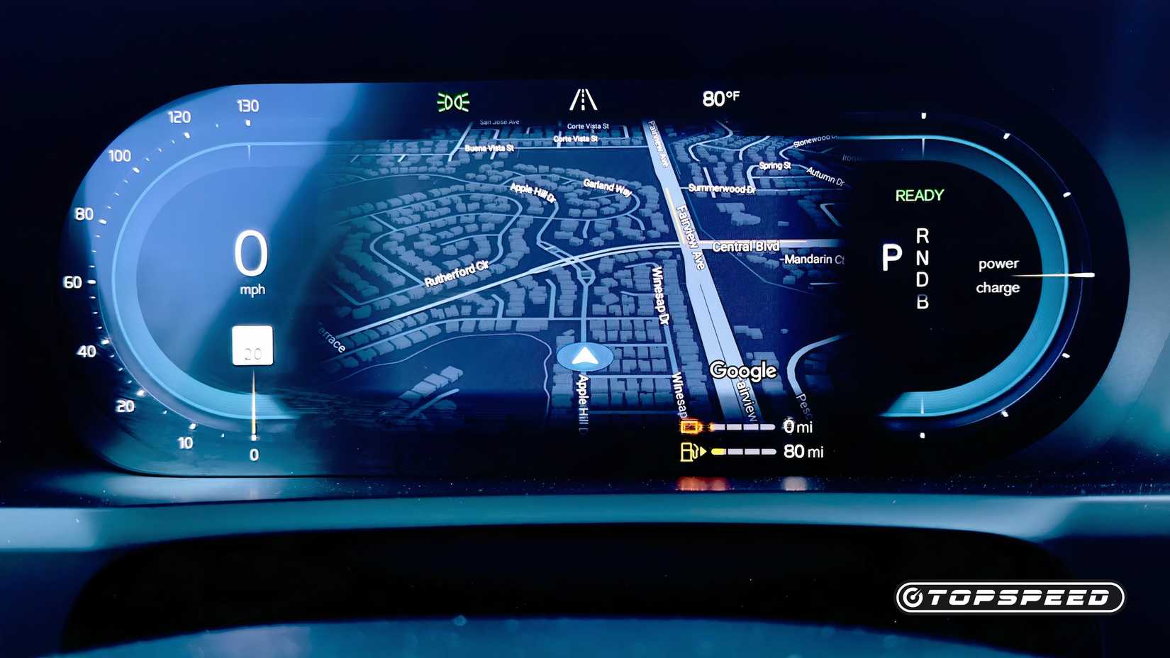 Volvo XC90 T8 AWD Ultra Tech instrument panel