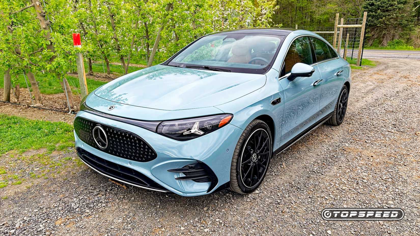 2026 Mercedes-Benz CLA front shot parked on road