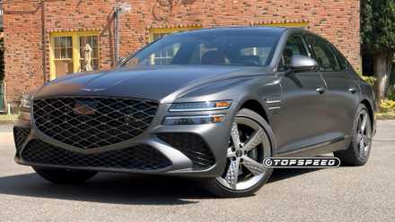 Genesis G80 3.5T AWD Exterior Hero Shot