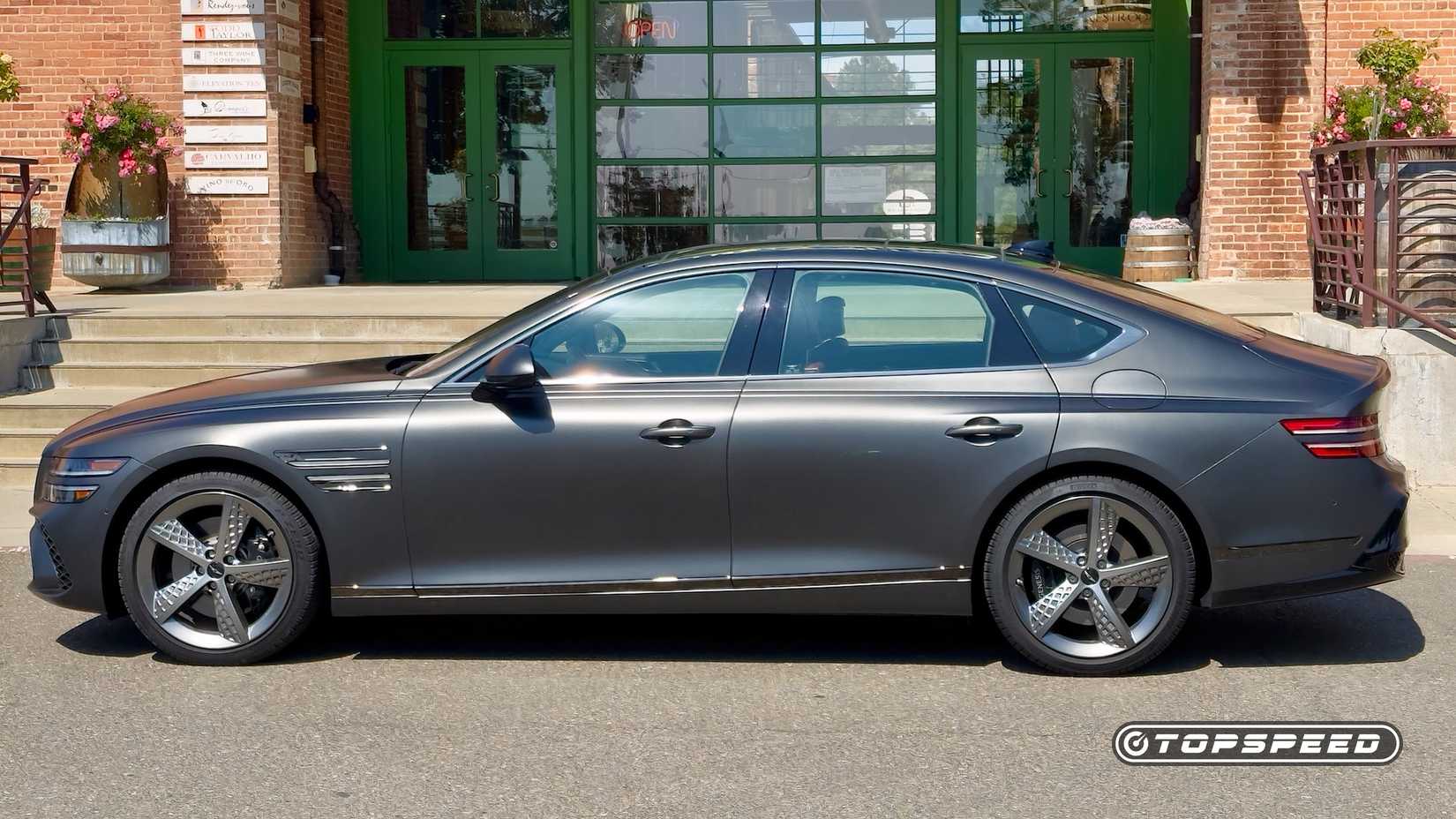 Genesis G80 3.5T AWD Exterior Left Profile