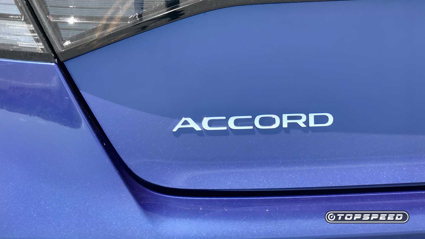 Emblema de acordo externo híbrido Honda Accord