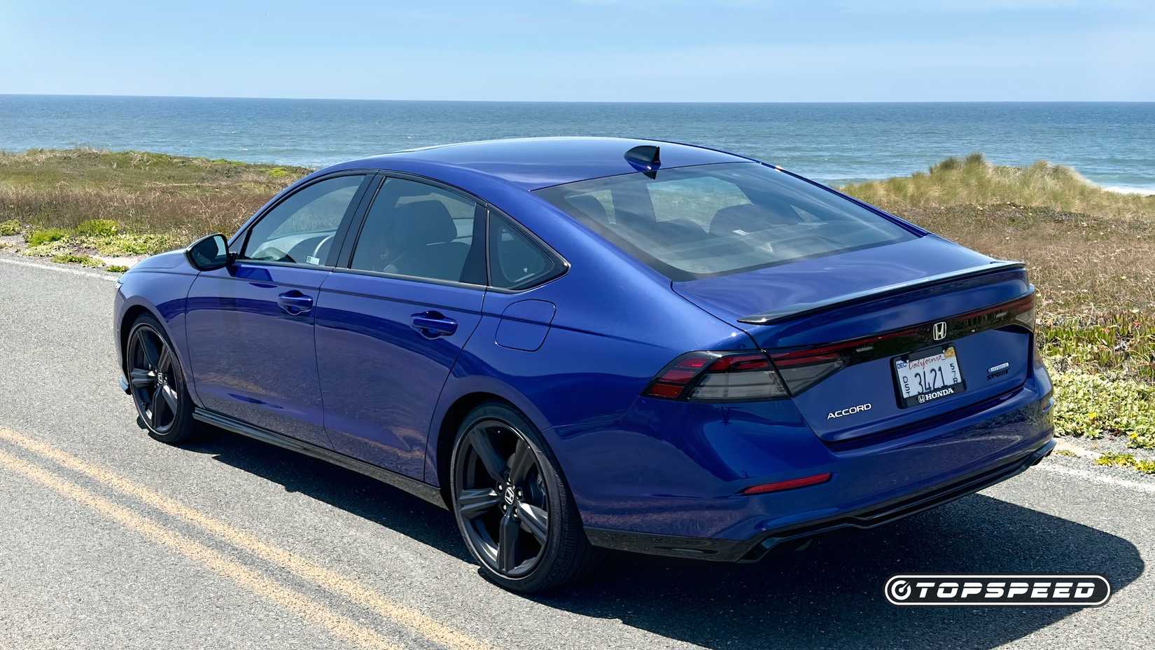 Honda Accord Hybrid Exterior Rear Profile Left Side