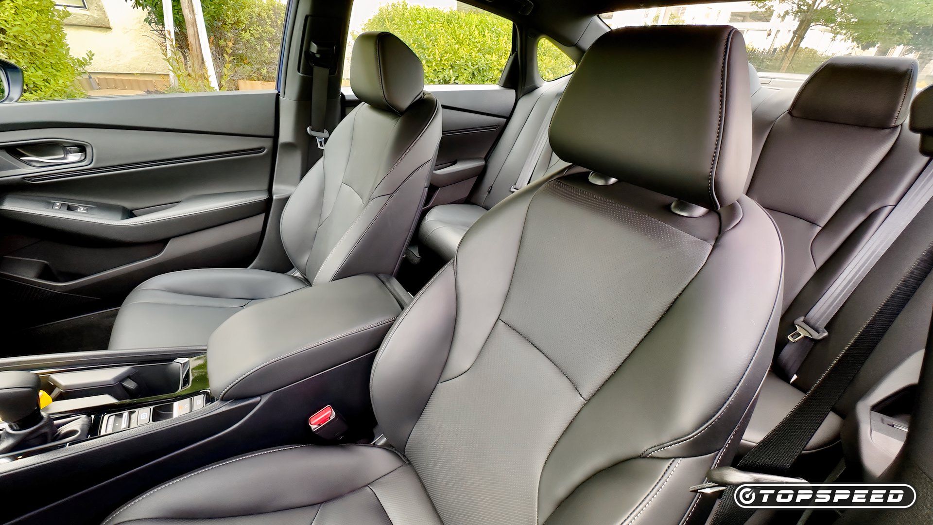 Honda Accord Hybrid Interior shot showing Front Seats