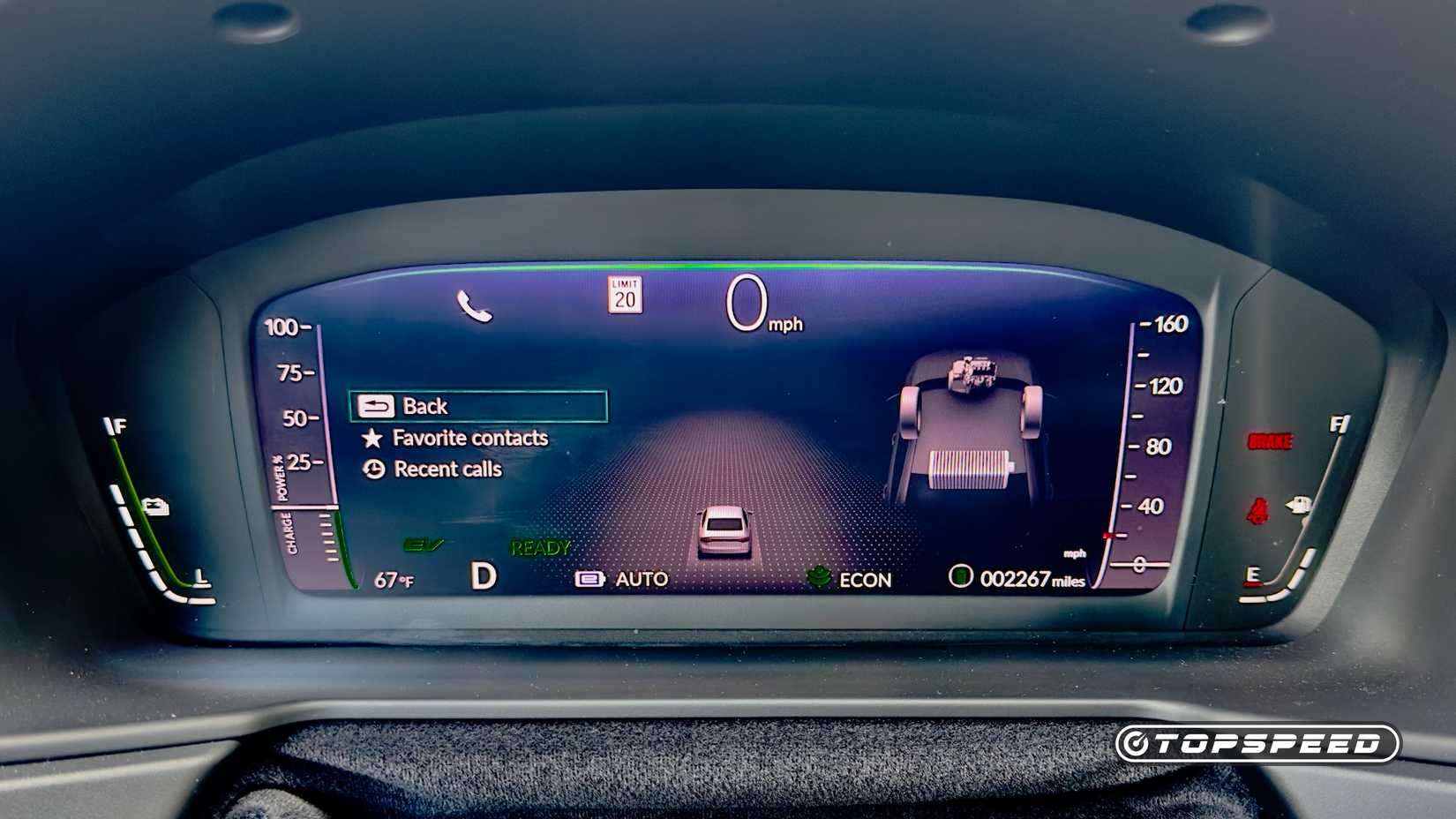 Honda Accord Hybrid Tech Instrumentation Monitor