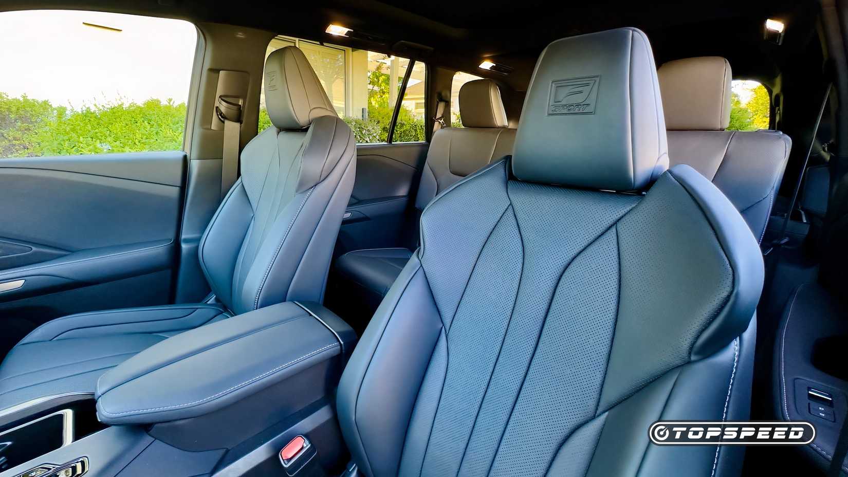 Lexus TX 350 F Sport Interior - Front Seats