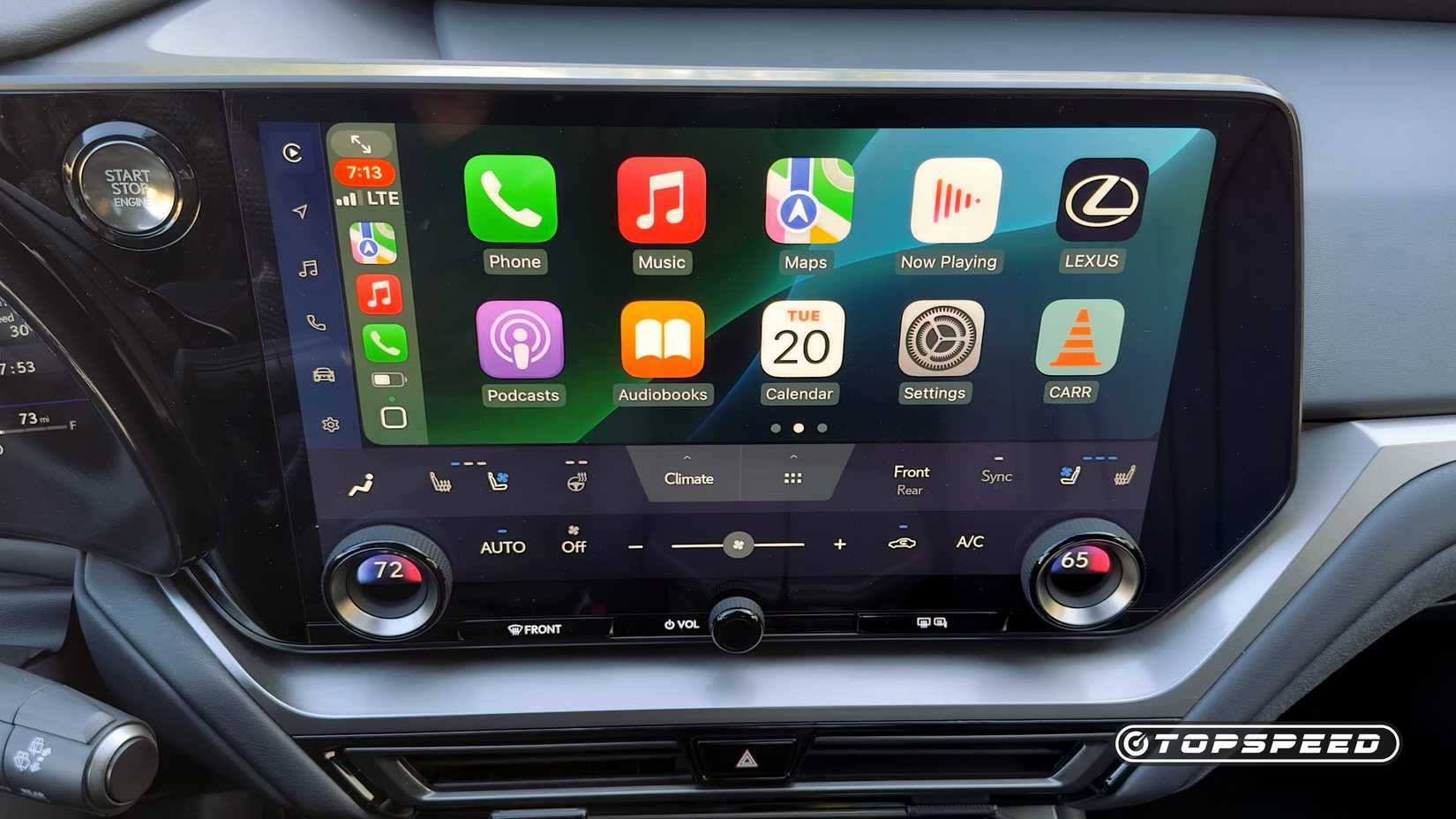 Lexus TX 350 F Sport Tech - Infotainment Screen