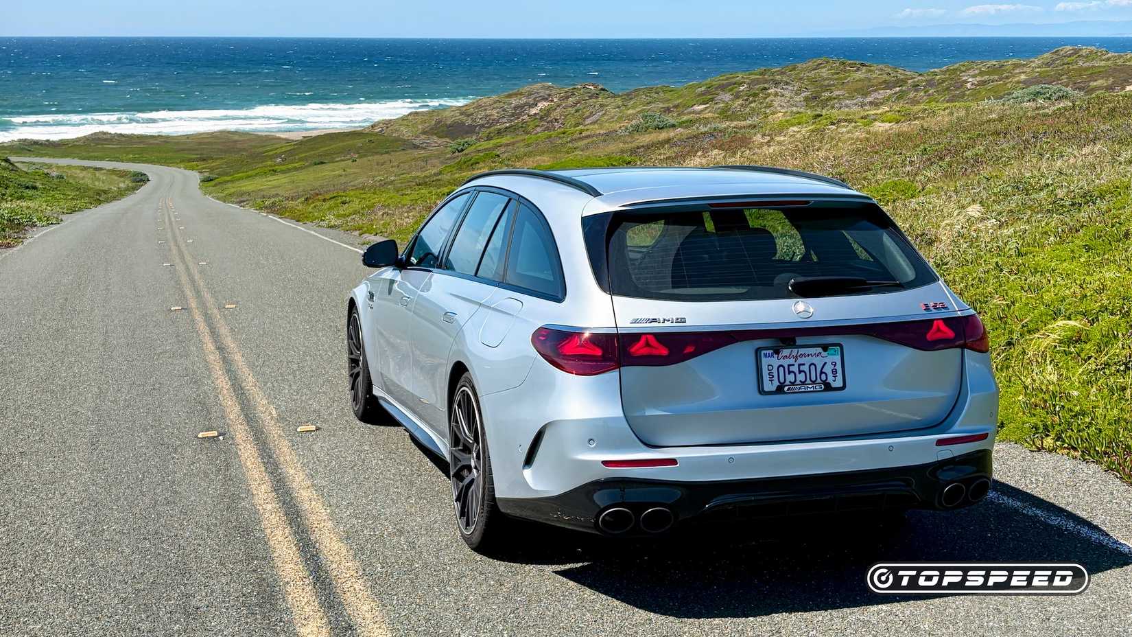 Mercedes-AMG E 53 Hybrid Wagon - Exterior - Rear View