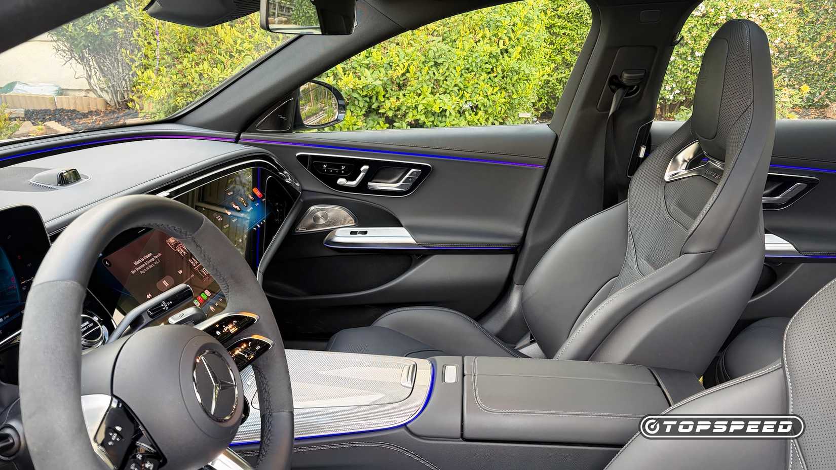 Mercedes-AMG E 53 Hybrid Wagon - Interior - Passenger Side Profile View